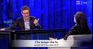 Fabio Fazio a Suor Cristina: “A casa anch’io ho un depuratore per l’acqua”
