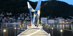 L’alternativa alle “floating piers” di Christo? È sul Lago di Como